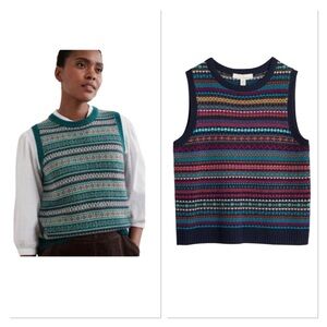 Seasalt Cornwall Percella Cove Knit Vest
